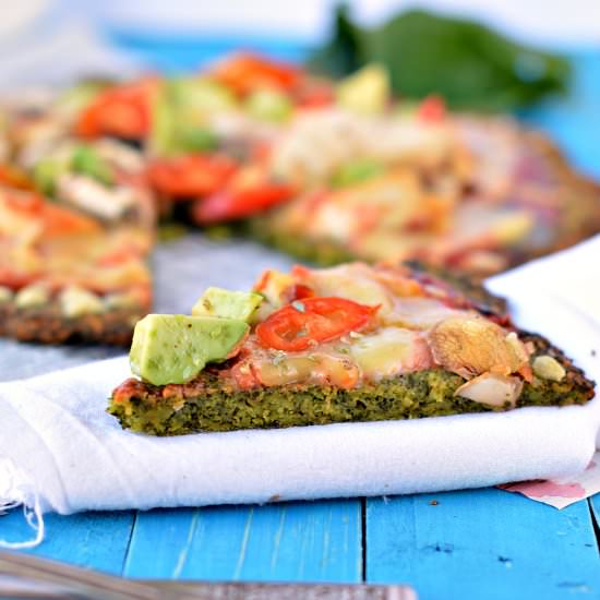 Kale Pizza Crust
