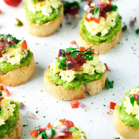 Southwestern Eggs Avocado Toast