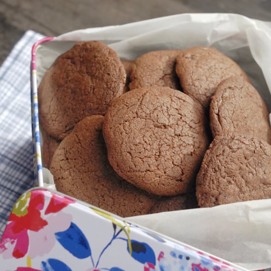 Stuffed Nutella Cookies