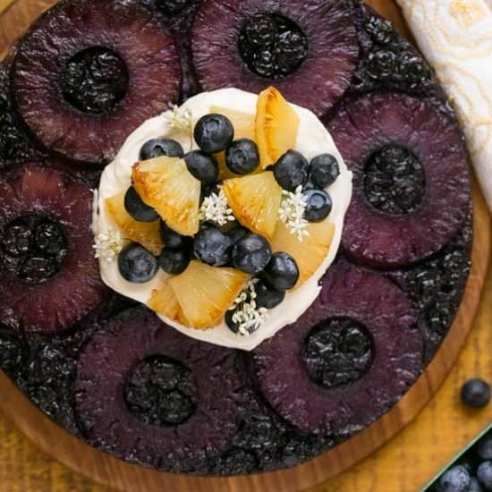 Blueberry Pineapple Cake