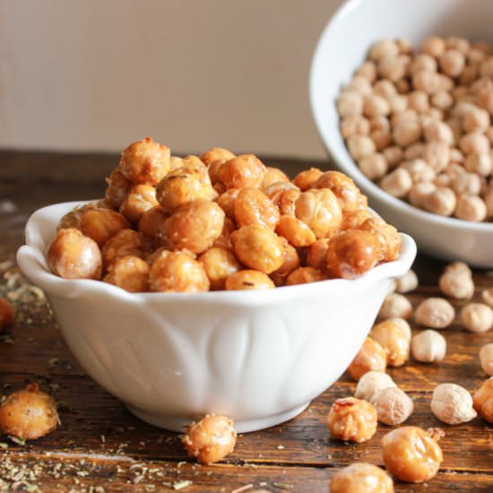 Italian Roasted Chickpeas