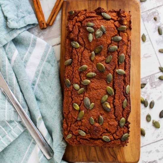 Paleo Pumpkin Bread