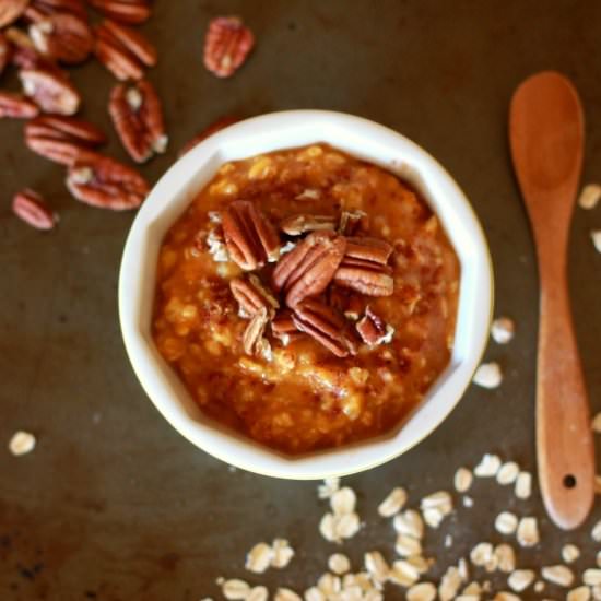 Pumpkin Pie Oatmeal