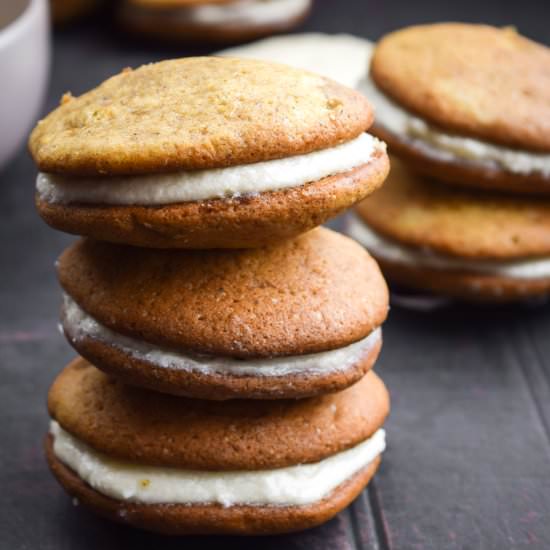 Pumpkin Spice Whoopie Pies