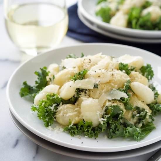 Creamy Garlic Parmesan Gnocchi
