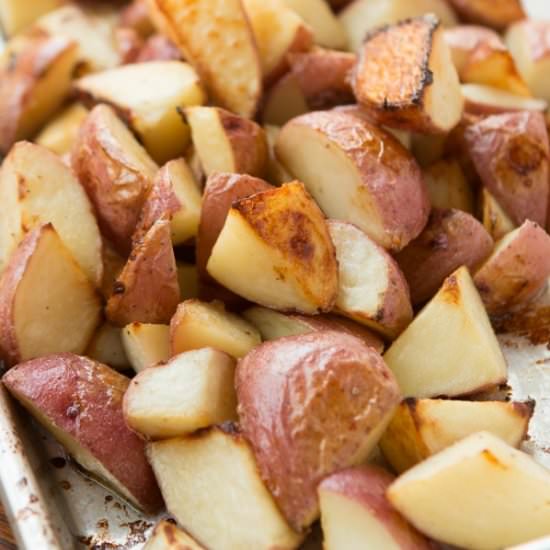 Honey Roasted Red Potatoes