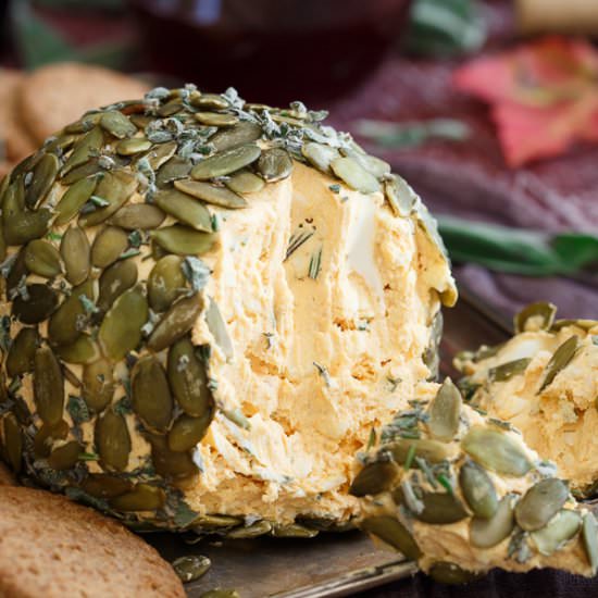 Pumpkin Herb Cheese Ball