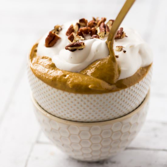 Vegan Pumpkin Pie Pudding