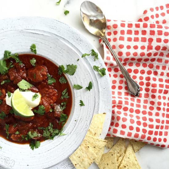 Smokey Pork Chili