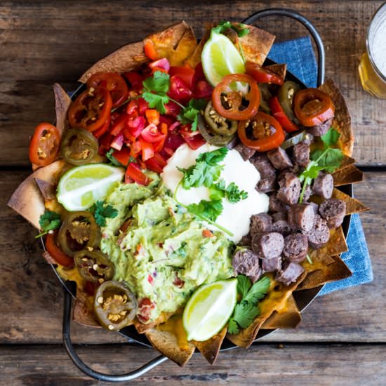 Sausage Nachos