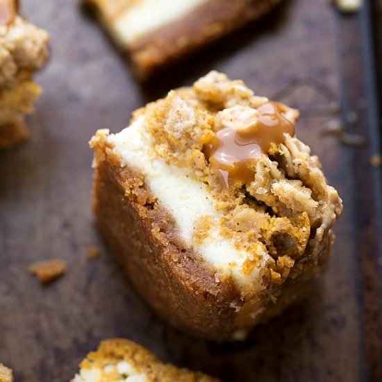 Pumpkin Cheesecake Bars