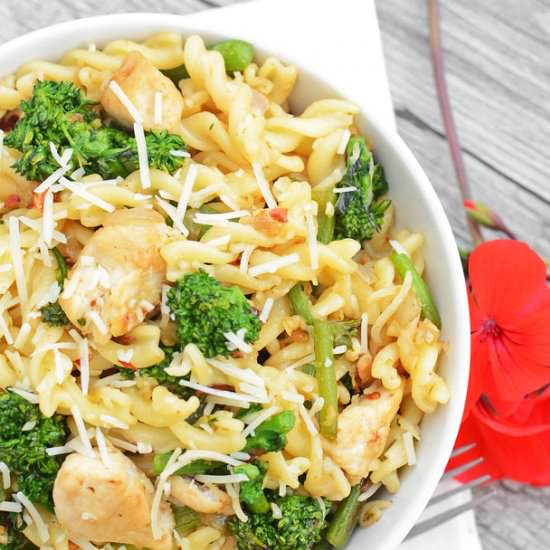 Broccoli Rabe Pasta Bowls