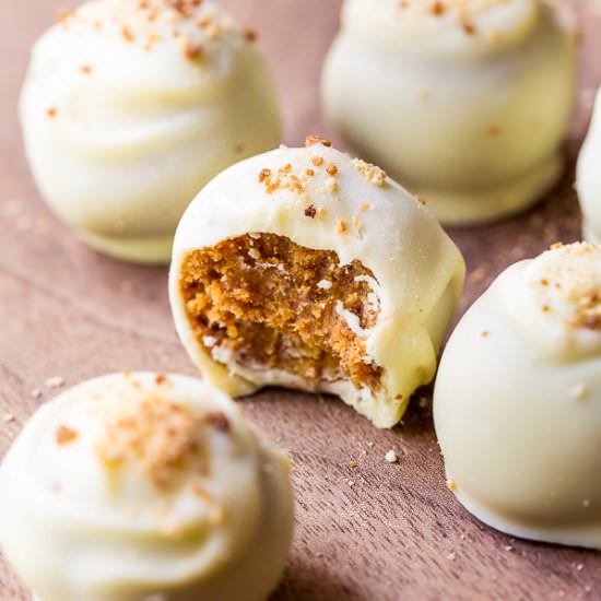 Pumpkin Spice Truffles