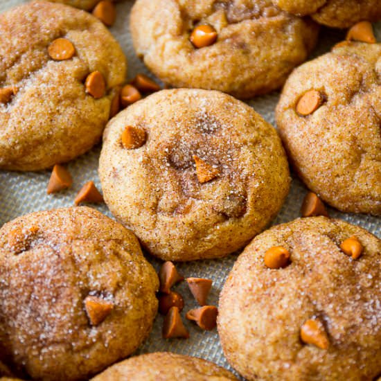 Cinnamon Chip Pumpkin Cookies