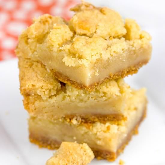 Caramel Crumble Bars