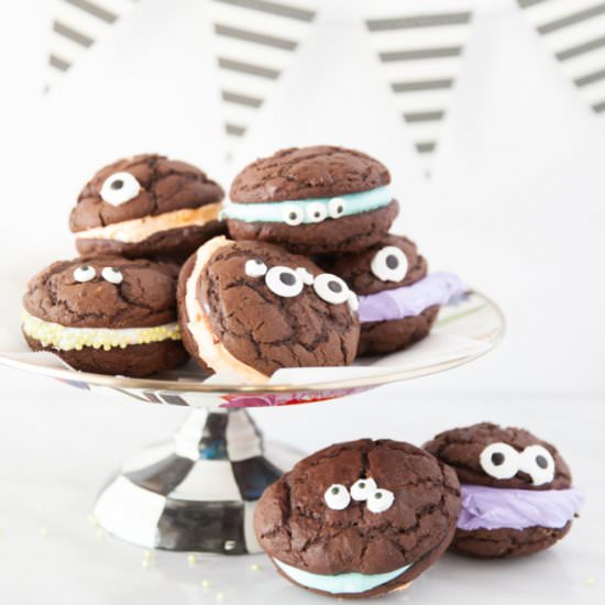 Monster Halloween Whoopie Pies