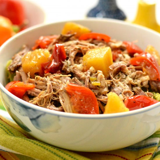 Tropical Slow Cooker Pork Roast