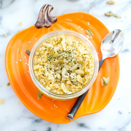 Pumpkin Pie Overnight Oats