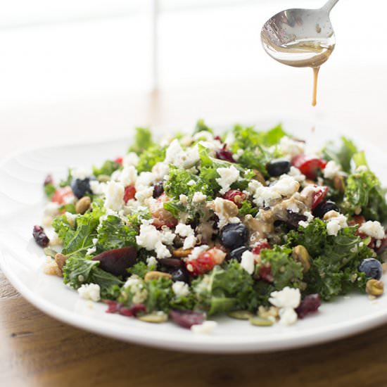 Kale and Berry Salad