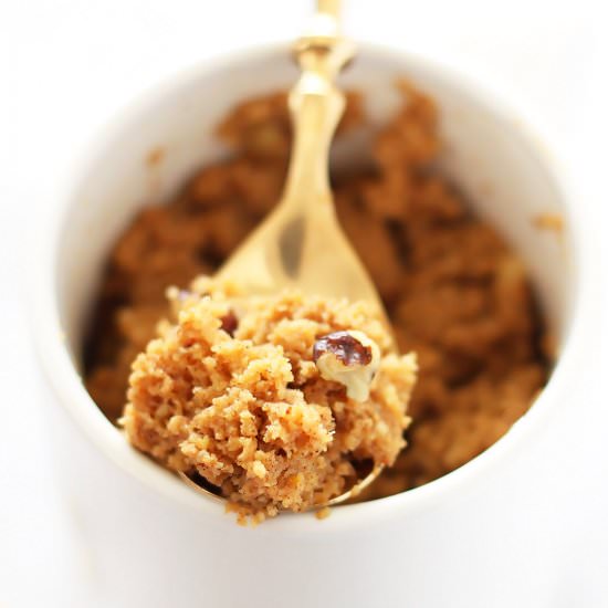 Paleo Pumpkin Spice Mug Cake