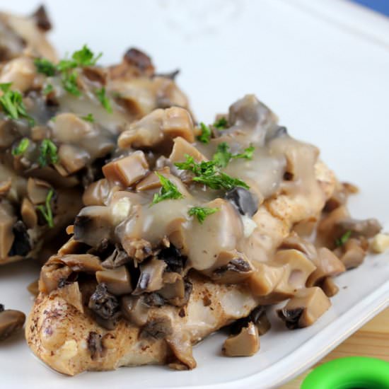 Slow Cooker Chicken Marsala