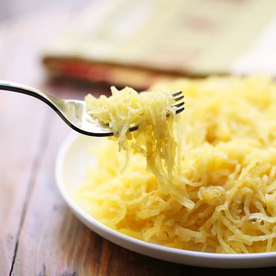 Butter Garlic Spaghetti Squash