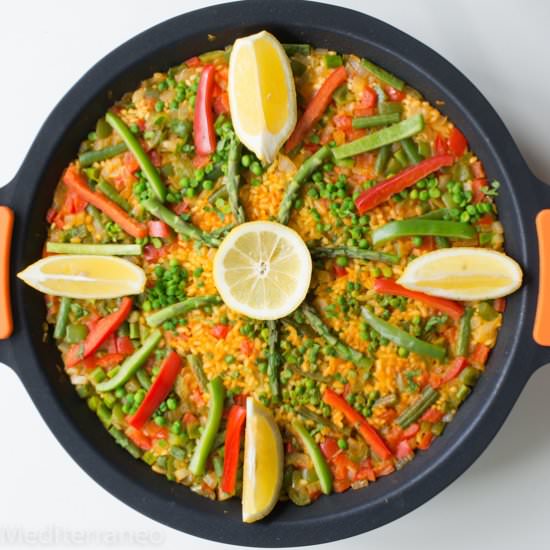 Vegan Spanish Paella