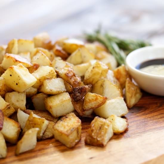 Salt and Vinegar Potato Cubes