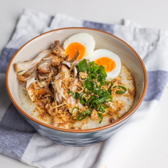 Indonesian Style Chicken Congee