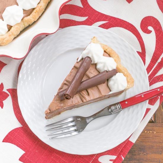 Classic French Silk Pie
