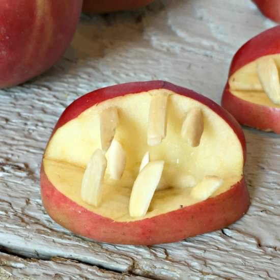Halloween Apple Teeth