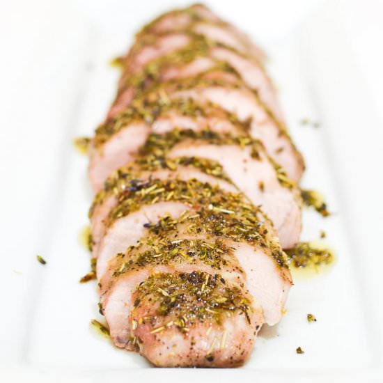 Lavender-Honey Roasted Tenderloin