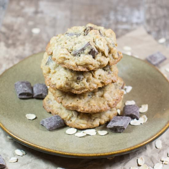Oatmeal Chocolate Chunk Cookies
