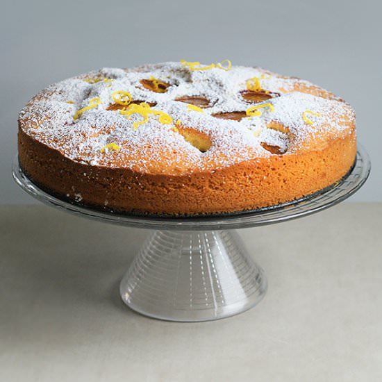 Cake with Plums