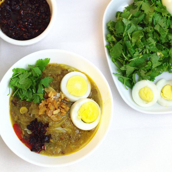 Monhinga – Burmese Vermicelli Soup