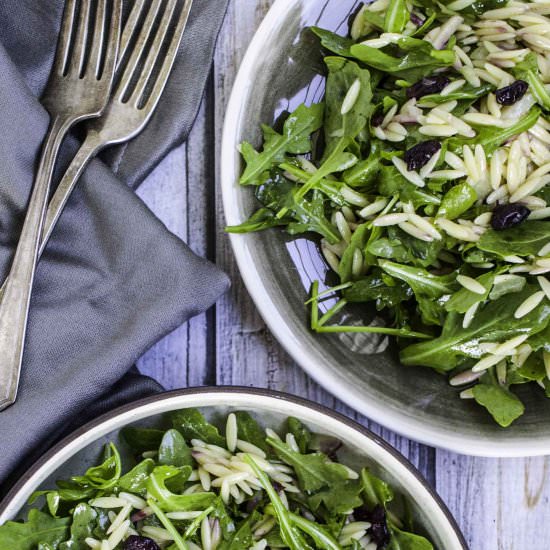 Orzo and Arugula Salad