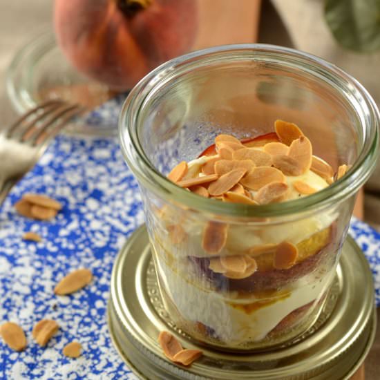 Roasted Peaches with Mascarpone
