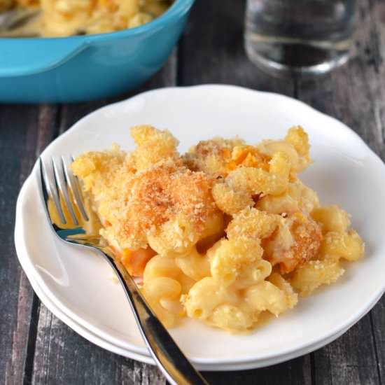Butternut Squash Mac and Cheese