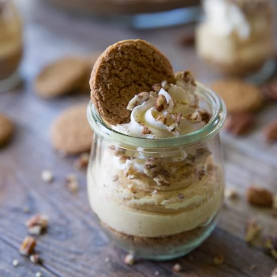 No Bake Pumpkin Cheesecake Parfait