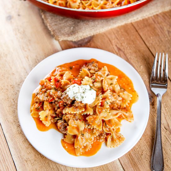 Skillet Lasagna