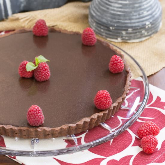 Dark Chocolate Tart