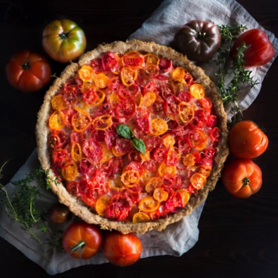 Heirloom Tomato Tart