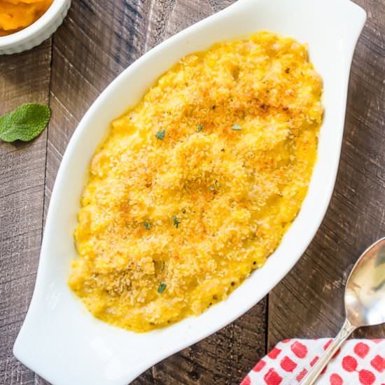 Butternut Squash Mac & Cheese