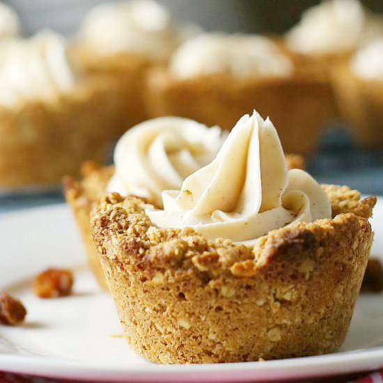 Oatmeal Raisin Cookie Cups