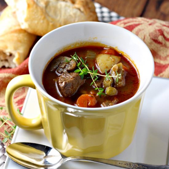 Beefy Vegetable Soup