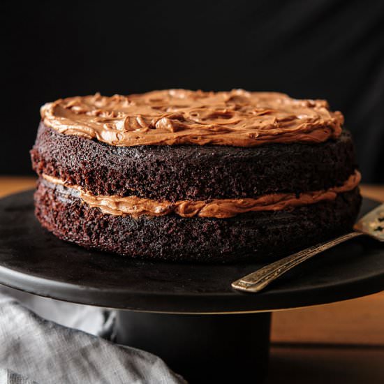Spiced Hot Chocolate Cake