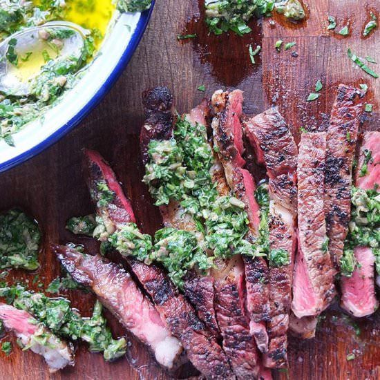 Barbecue Rib Eye Steak