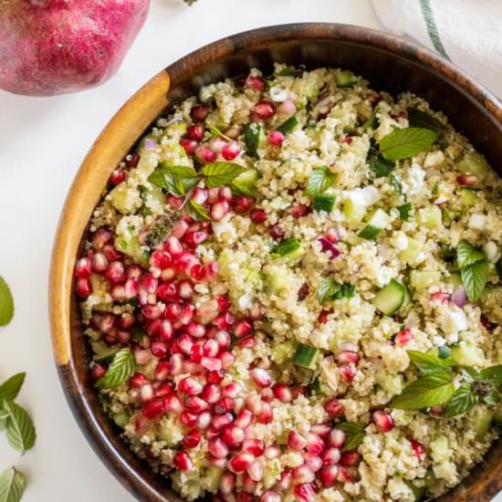 Quinoa Salad with Pomegranate