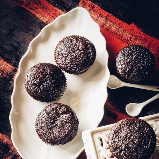 No Fail Chocolate Cupcakes