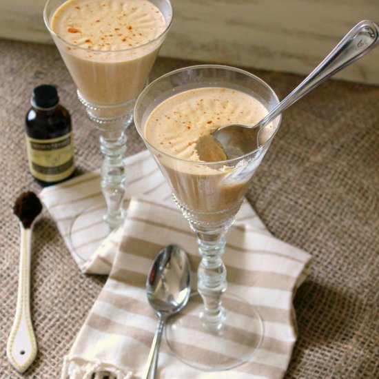 Pumpkin Spice Latte Panna Cotta